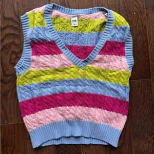 Twik by Simons colourful knitted vest